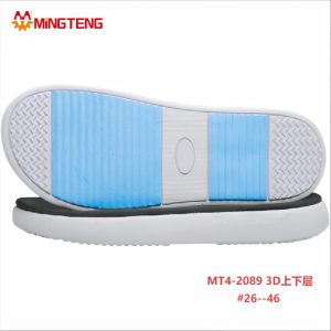 MT4‑2089 3D Two‑Layer Slipper Sole EVA Slipper Outsole Size 26‑46