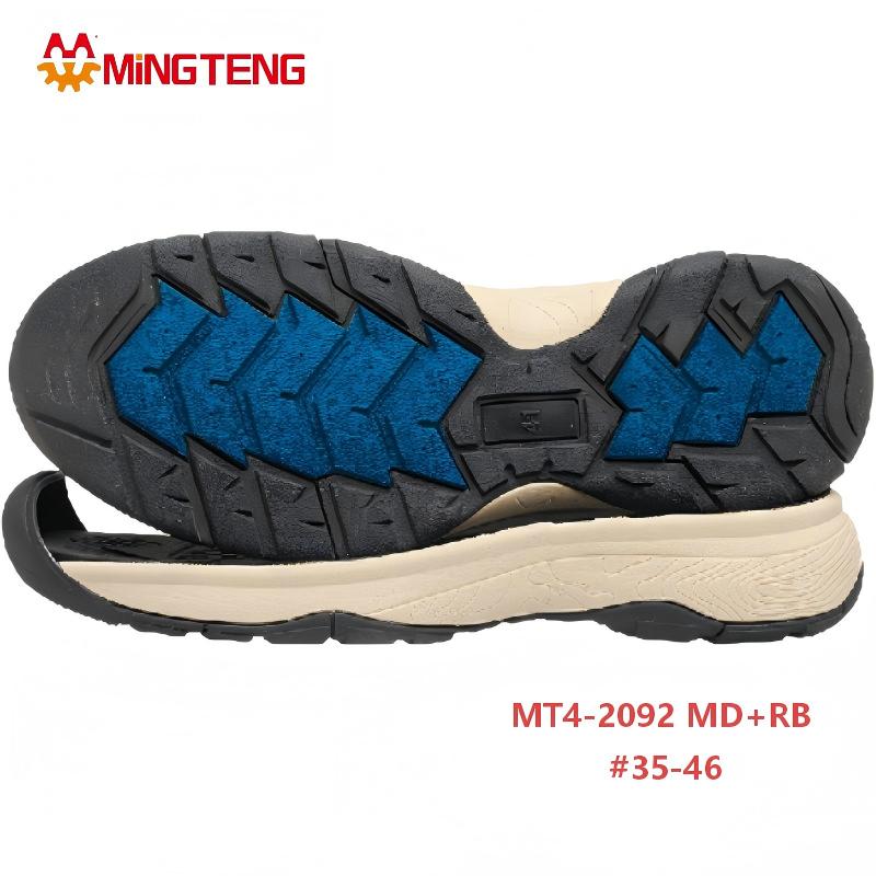 MT4-2092 MD RB Outdoor Toe Cap Shoe Sole For Hiking Trekking Shoes