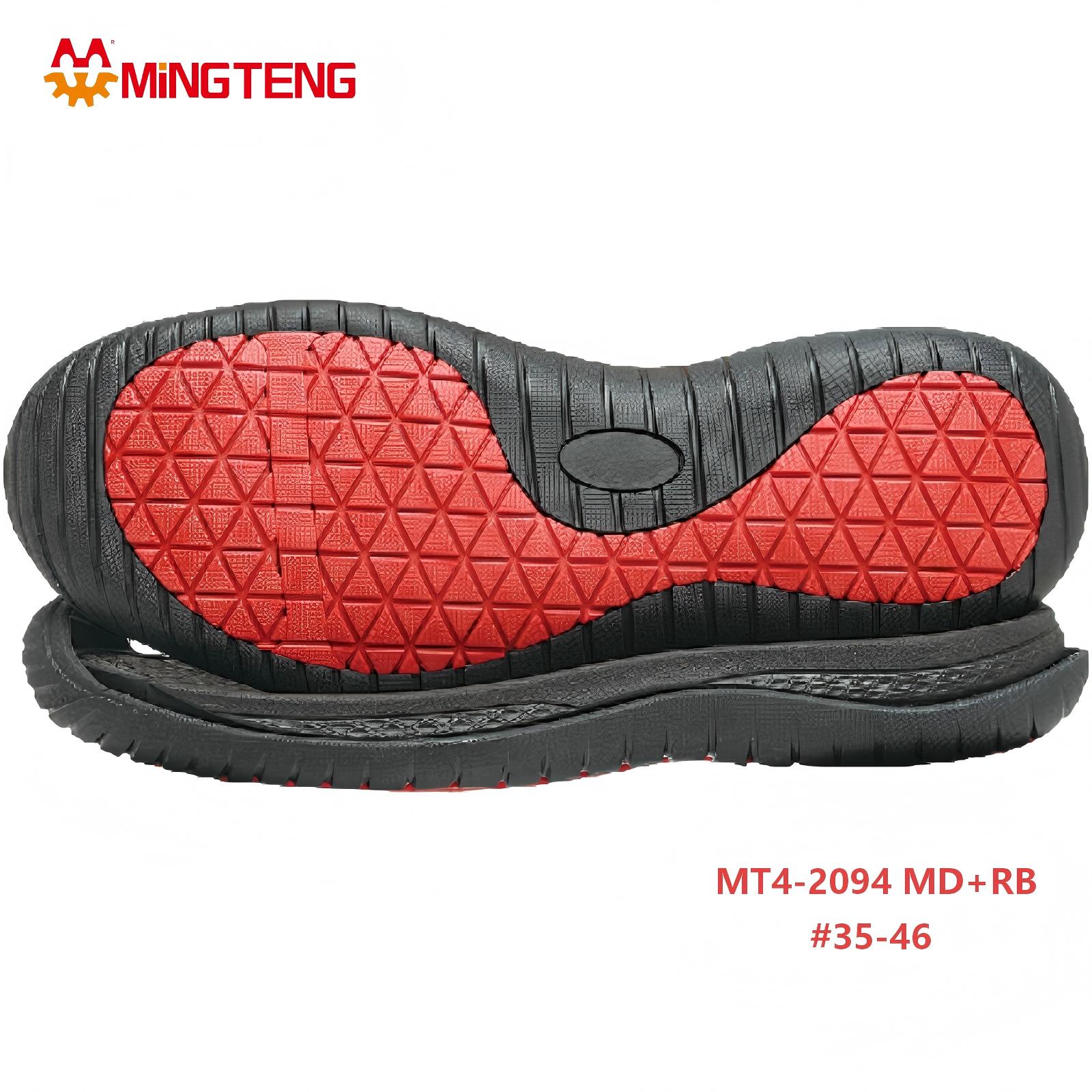 MT4-2094 MD+RB Outdoor Toe Cap Shoe Sole For Casual Safety Shoes
