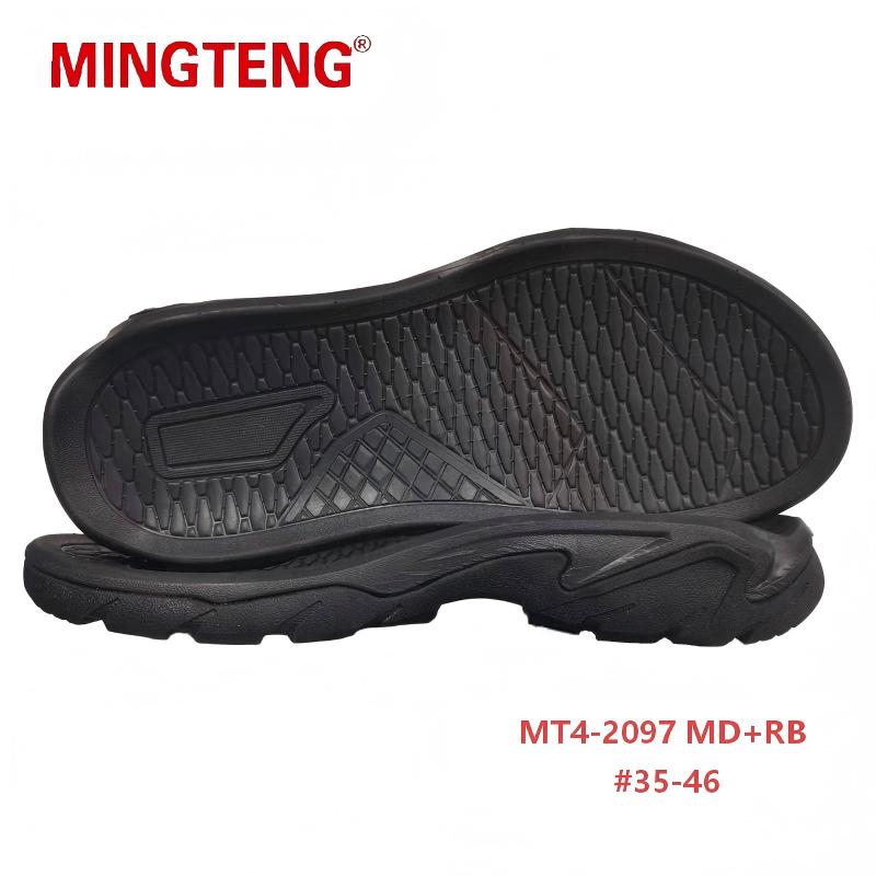MT4-2097 MD+RB Hiking Shoe Sole Non Slip Rubber Outsole - Image 2