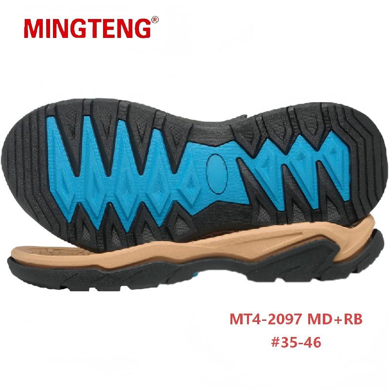 MT4-2097 MD+RB Hiking Shoe Sole Non Slip Rubber Outsole - Image 3