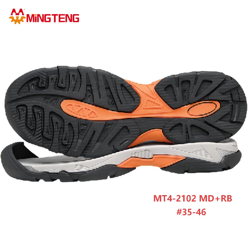 MT4-2102 MD RB Outdoor Toe Cap Sneaker Sole for Hiking Shoes