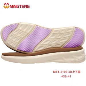 MT4-2106 3D MD Two Layer Shoe Sole Women Casual Sneaker Outsole