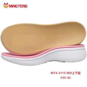 MT4-2115 MD Two Layer Shoe Sole 3D MD Midsole Outsole for Women Sneakers