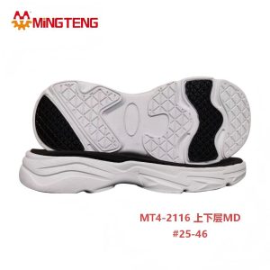 MT4-2116 Double Layer MD Sneaker Outsole 25-46 Size 3D MD Shoe Sole