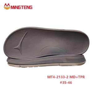 MT4‑2133‑2 MD+TPR Slipper Outsole Size 35‑46 Replacement Slipper Sole