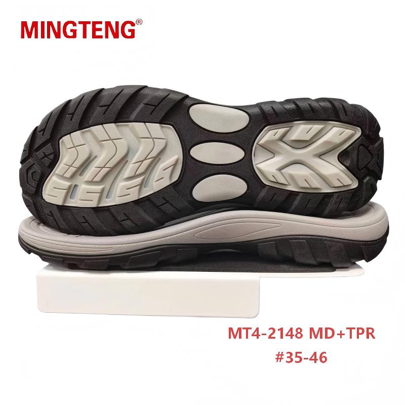 MT4-2148 MD+TPR Outdoor Shoe Sole For Hiking Casual Shoes Size 35-46