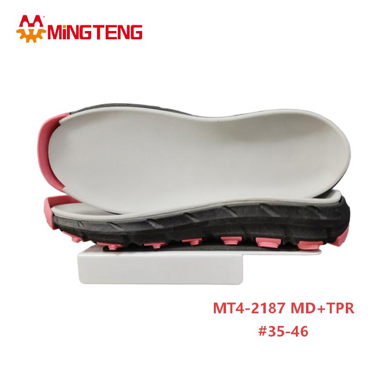 MT4-2187 MD+TPR Outdoor Shoe Sole Anti Slip Hiking Outsole - Image 2